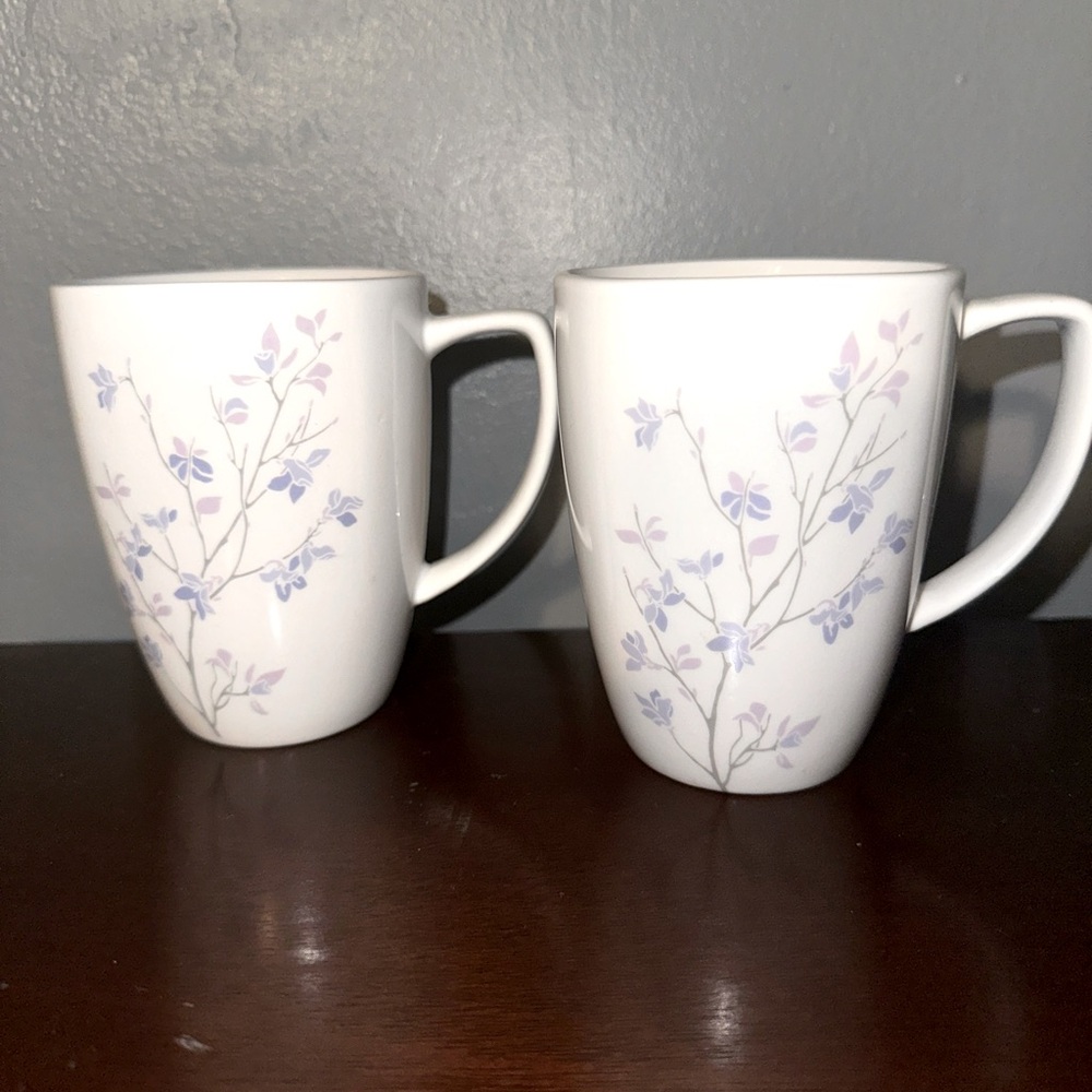 Corelle Coordinates Jacaranda Mugs